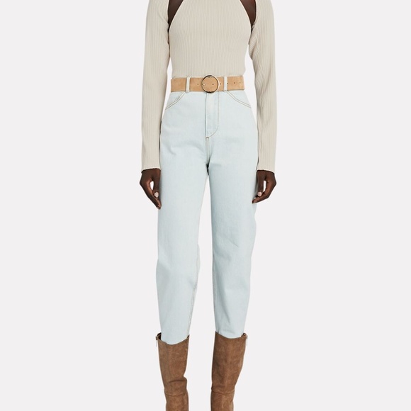 SPRWN Jeans Carrot Leg Greta Size 26 NWT $325 - Picture 2 of 9